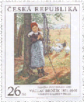 2001, Umělecká díla na známkách - Pasačka husí